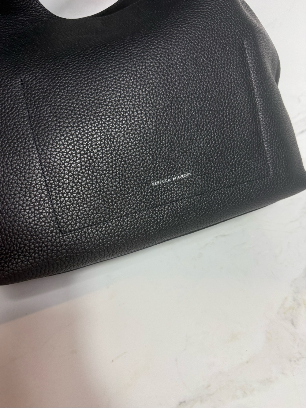 NWT Rebecca Minkoff Darren Signature Carryall in black hobo - Picture 9 of 10